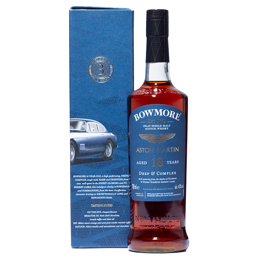 Bowmore 18 Year Old Aston Martin Edition No.3 - Travel Retail Exclusive | 70cl / 43%