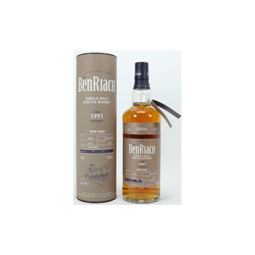 BenRiach 1991 27 Year Old – Cask #1865 | 70cl/50.3%