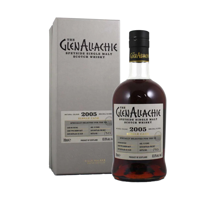 GlenAllachie – 2005 15 Year Old Single Cask #901042 for The UK | 70cl/63.0%