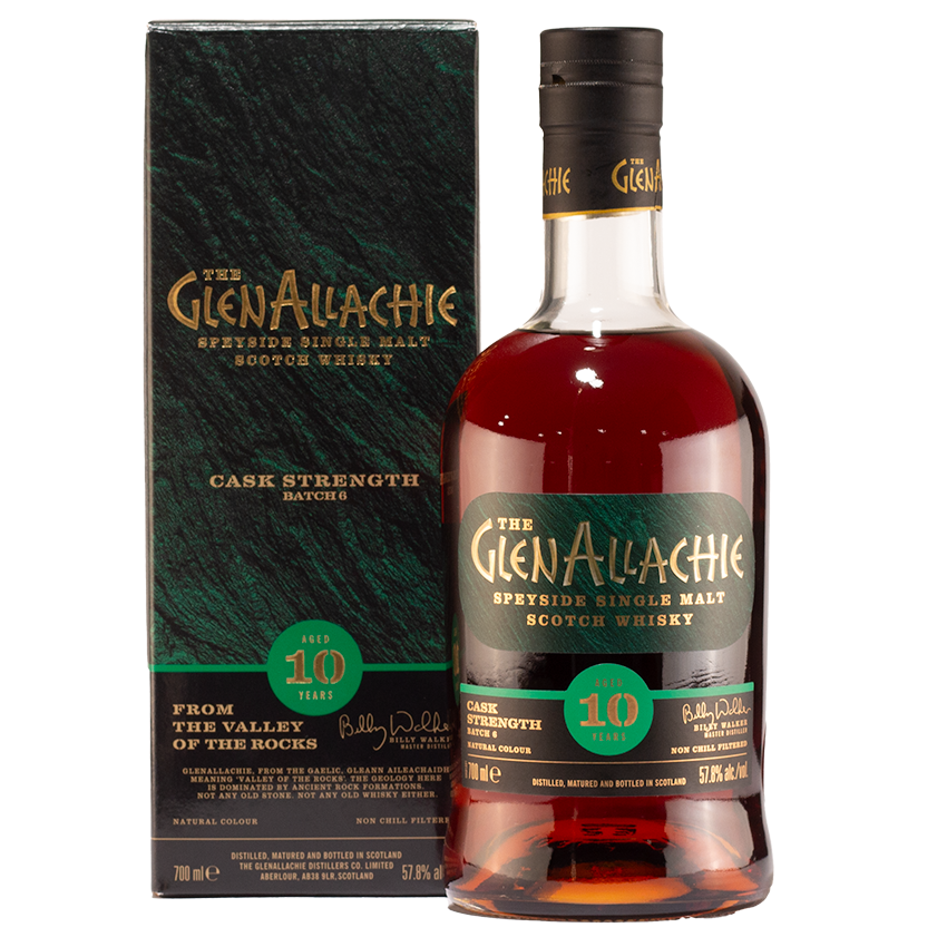 GlenAllachie 10 Year Old Cask Strength - Batch #6 | 70cl / 57.8%