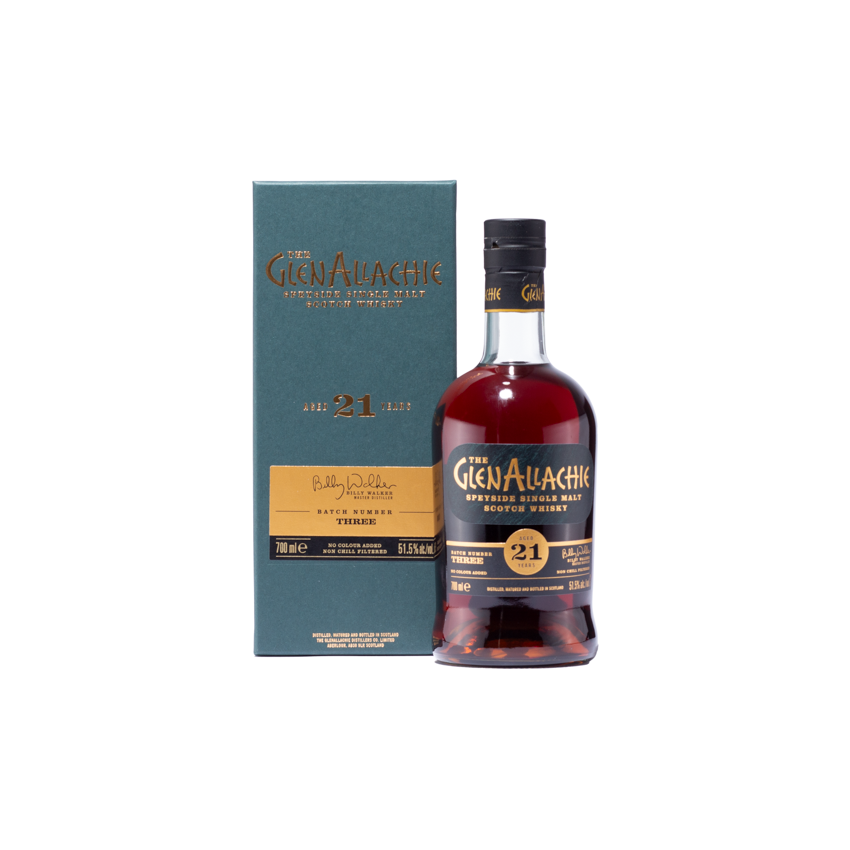 GlenAllachie 21 Year Old – Batch No 3 70cl/51.5%