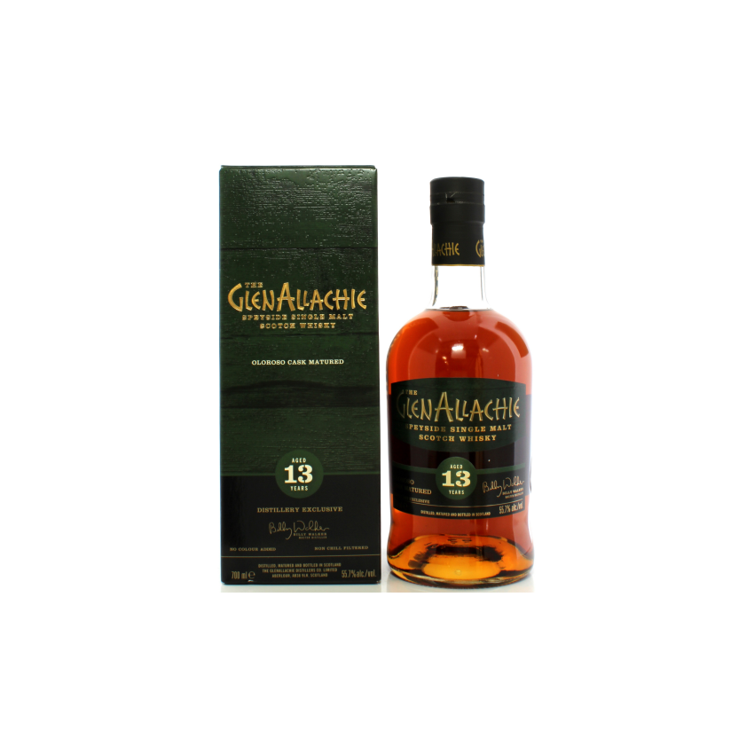 GlenAllachie 13 Year Old Oloroso Cask Finish – Distillery Exclusive | 70cl/55.7%