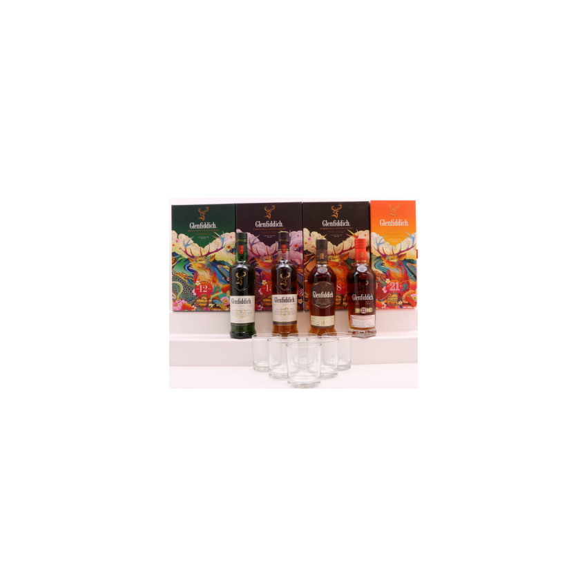 Glenfiddich Chinese New Year 2022 Set | 70cl/40.0%