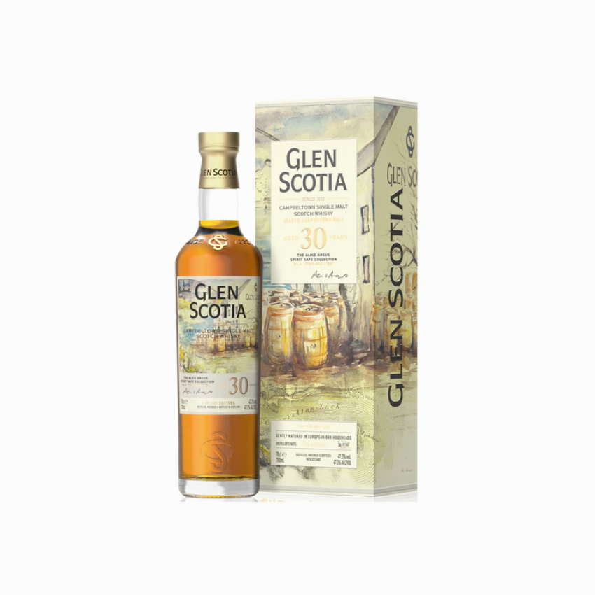 Glen Scotia 30 Year Old Alice Angus Spirit Safe Collection – No.4 Time And Tide | 70cl/47.3%