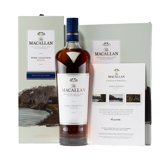 Auction - The Macallan The Home Collection, River Spey (with 3 x Limited Edition Prints) 70cl/44.8%
