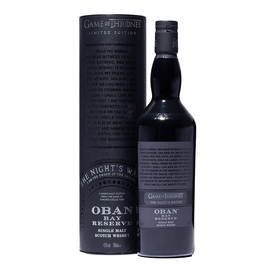 Oban Bay Reserve Game of Thrones The Night’s Watch | 70cl/43.0%