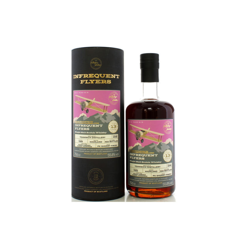 Teaninich 13 Year Old 2008 – Infrequent Flyers TWB | 70cl/55.8%