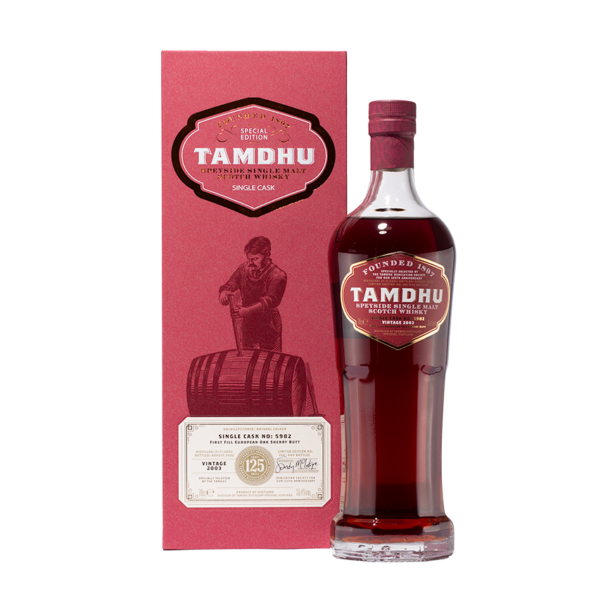 Tamdhu 2003 18 Year Old Single Cask – 125th Anniversary | 70cl/55.4%