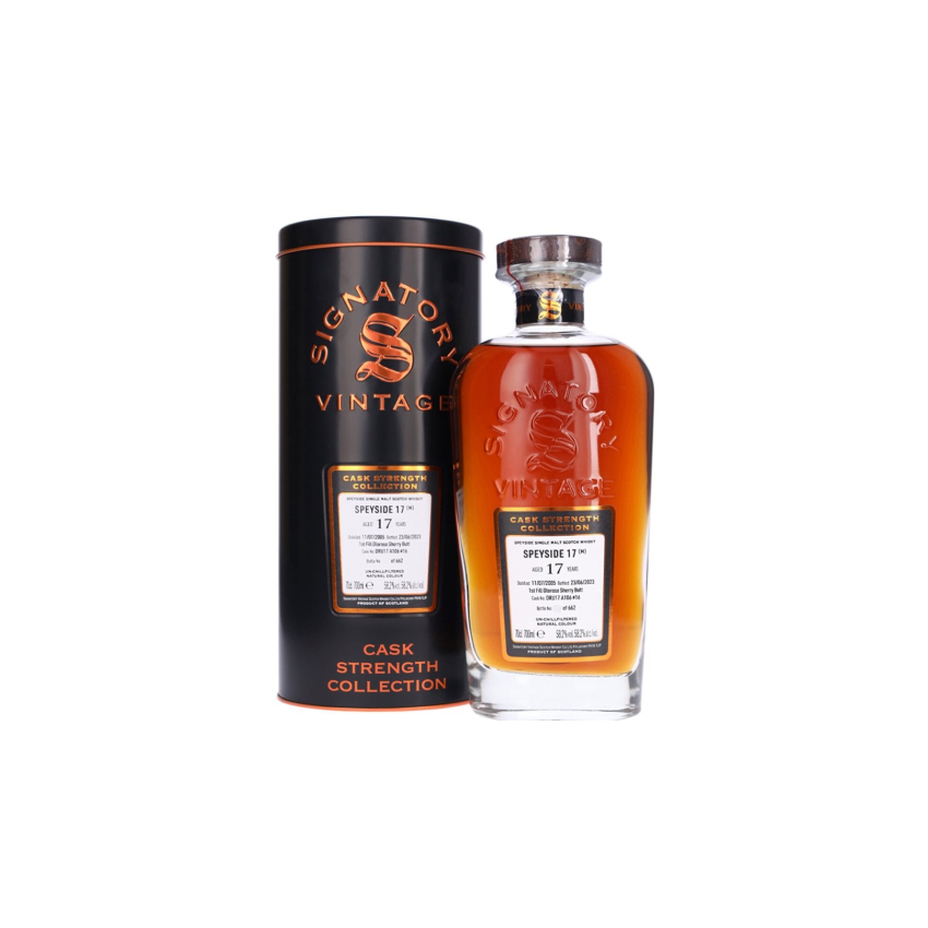 Unnamed Speyside 2005 17 Year Old Signatory Vintage Cask Strength Collection #DRU17/A106 #16 | 70cl/58.2%