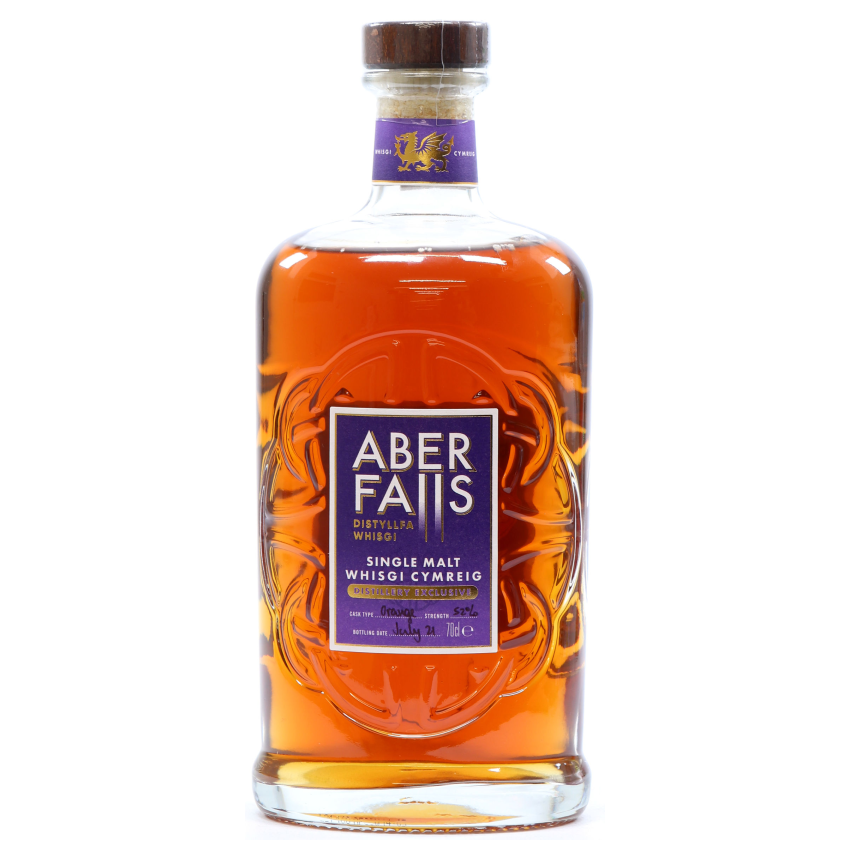 Aber Falls Single Malt Whisgi Cymreig - Orange Cask - Distillery Exclusive | 70cl / 52%