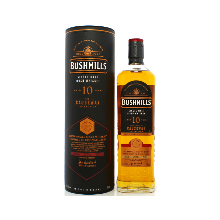 Bushmills 2010 10 Year Old The Causeway Collection | 70cl/46.0%