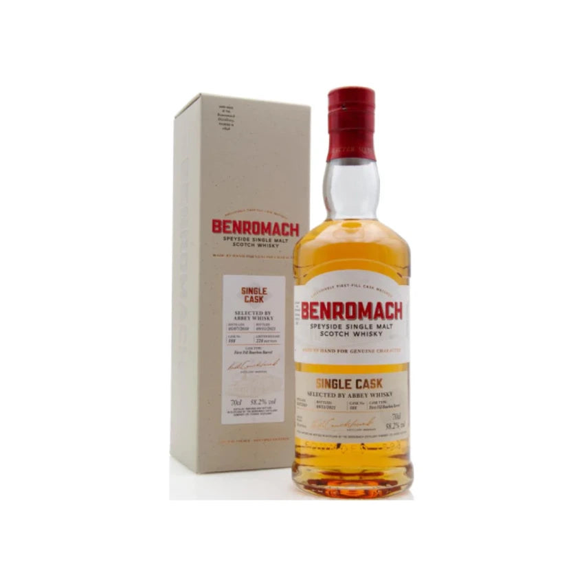 Benromach 11 Year Old Single Cask – Abbey Whisky | 70cl/58.2%