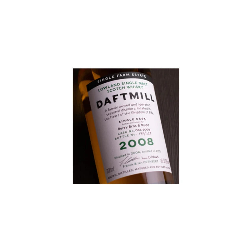 Daftmill 2008 Single Cask / Berry Bros. & Rudd | 70cl / 57.6%