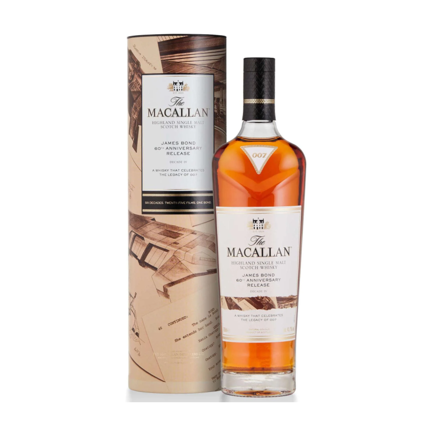 The Macallan James Bond 60th Anniversary Release Decade IV | 70cl/43.7%