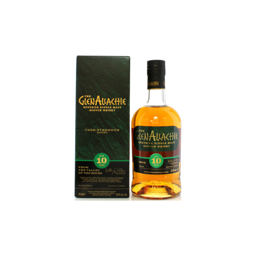 The GlenAllachie 10 Year Old Cask Strength Batch #2 | 70cl/54.8%