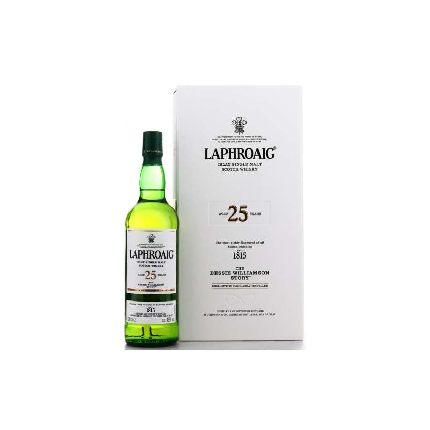 Laphroaig 25 Year Old The Bessie Williamson Story | 70cl/43.0%