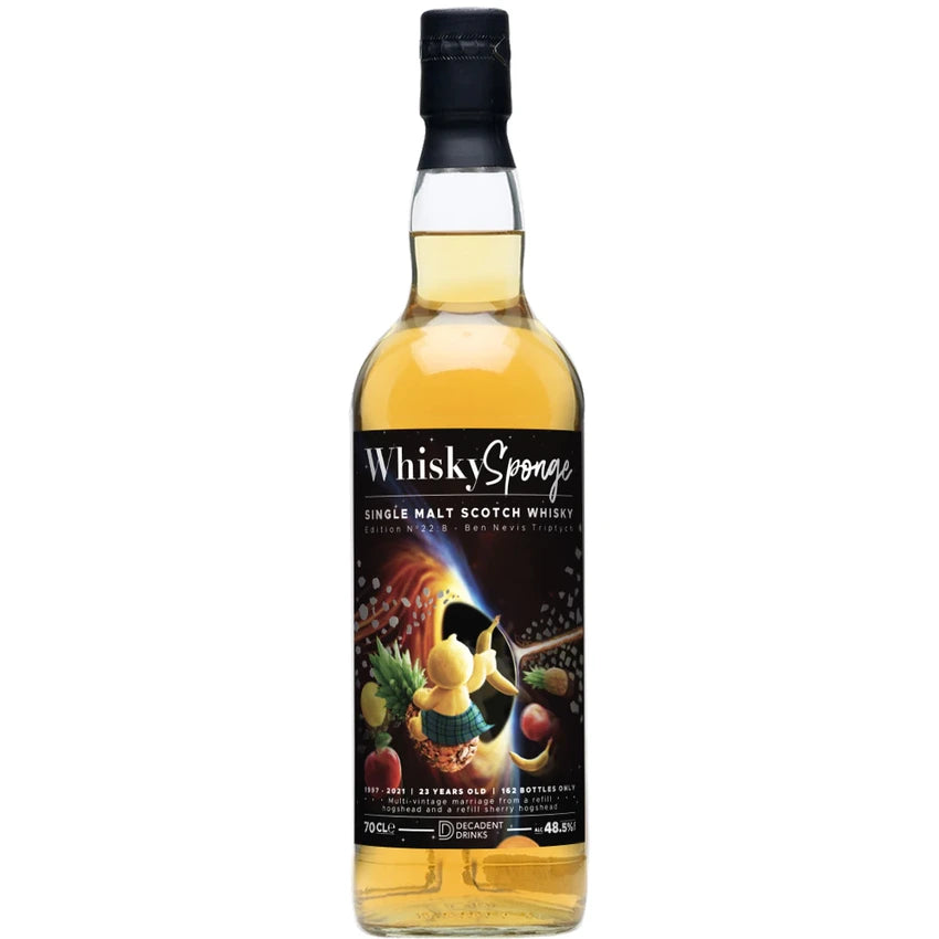 Whisky Sponge Ben Nevis Triptych 1996 - Edition No. 22B | 70cl / 48.5%
