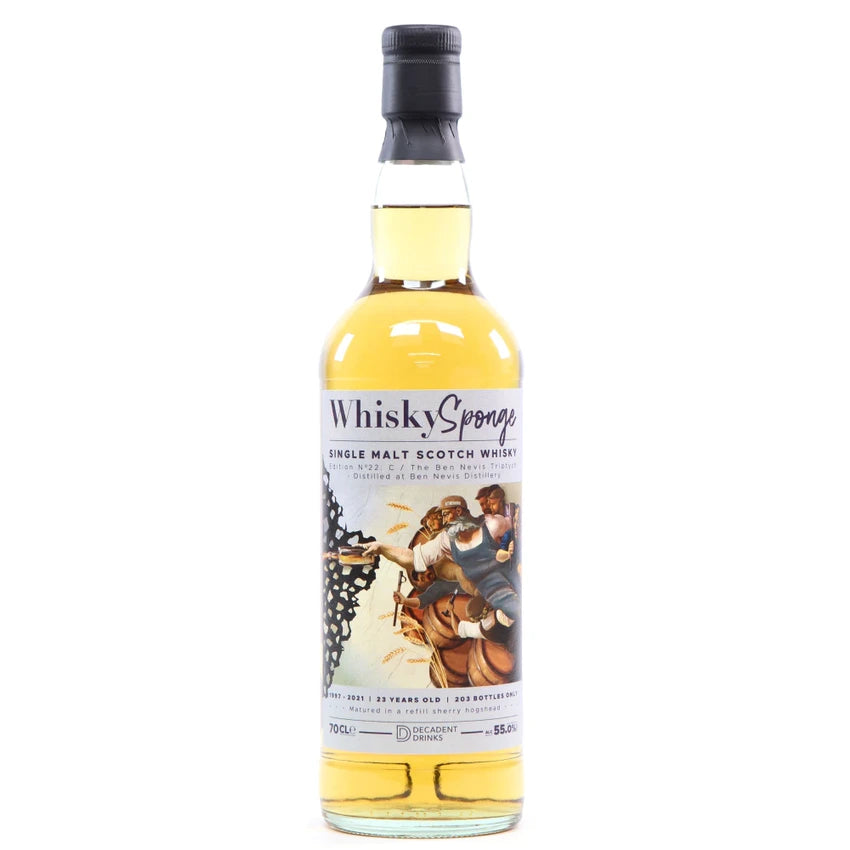 Whisky Sponge Ben Nevis Triptych 1996 - Edition No. 22C | 70cl / 55%