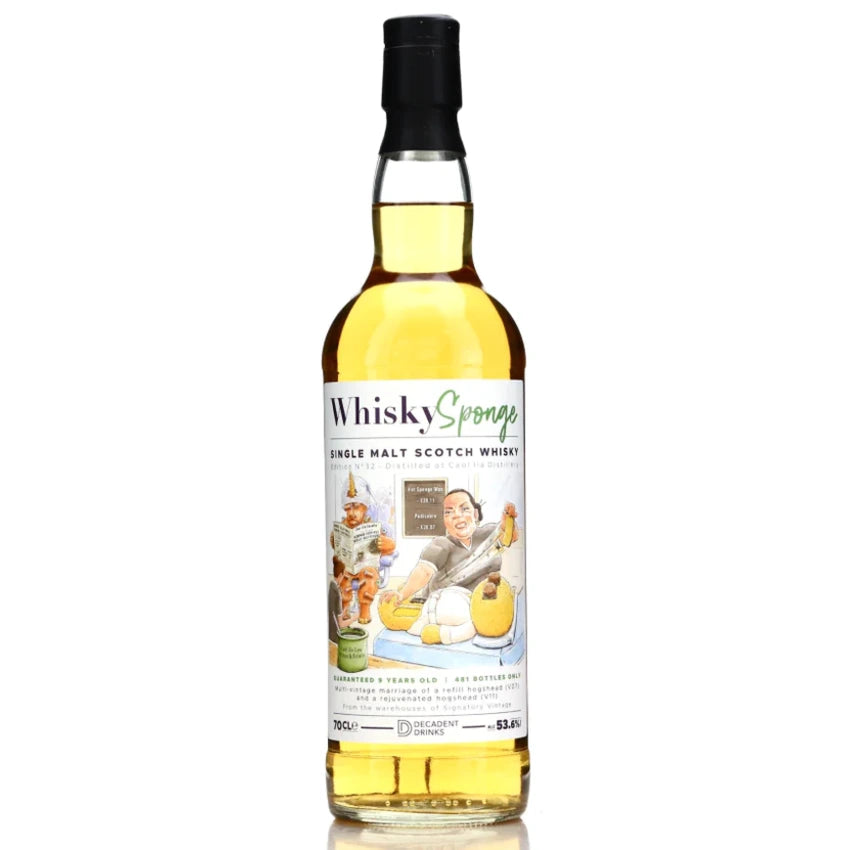 Whisky Sponge Caol Ila 9 Year Old - Edition No. 32 | 70cl / 53.6%