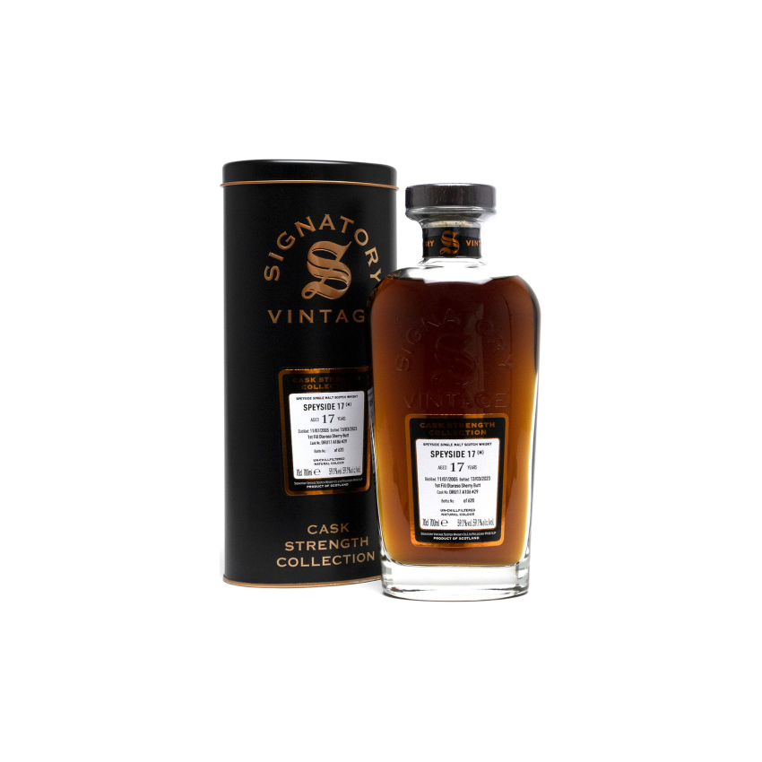 Unnamed Speyside 2005 17 Year Old Signatory Vintage Cask Strength Collection #DRU17/A106 #29 | 70cl/59.1%