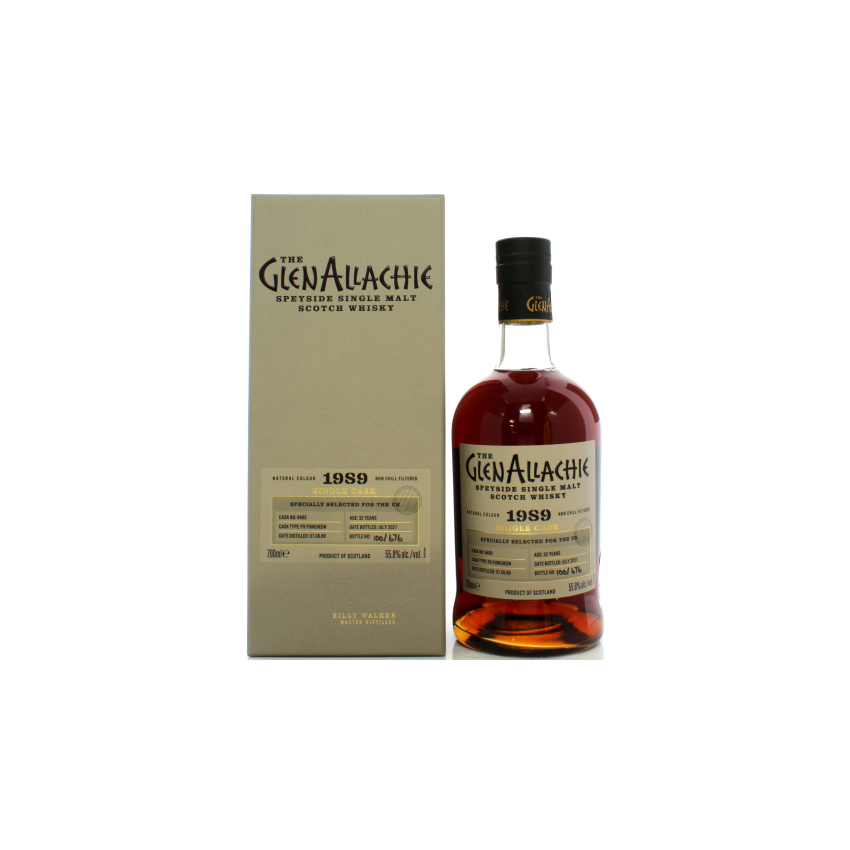 GlenAllachie 1989 32 Year Old Single Cask #6495 | 70cl/55.8%