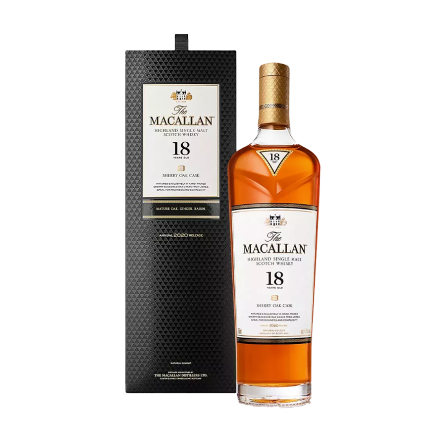The Macallan 18 Year Old Sherry Oak 2020 Release | 70cl/43.0%