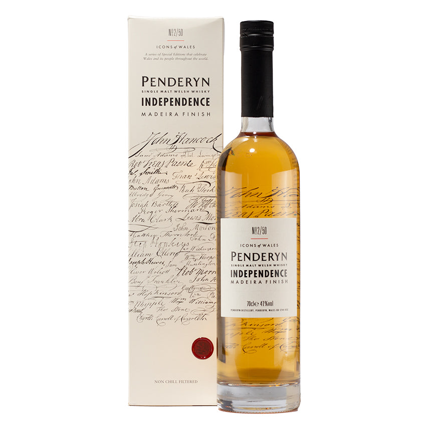 Penderyn – Icons of Wales Series No2 ‘Independence’ | 70cl/41.0%