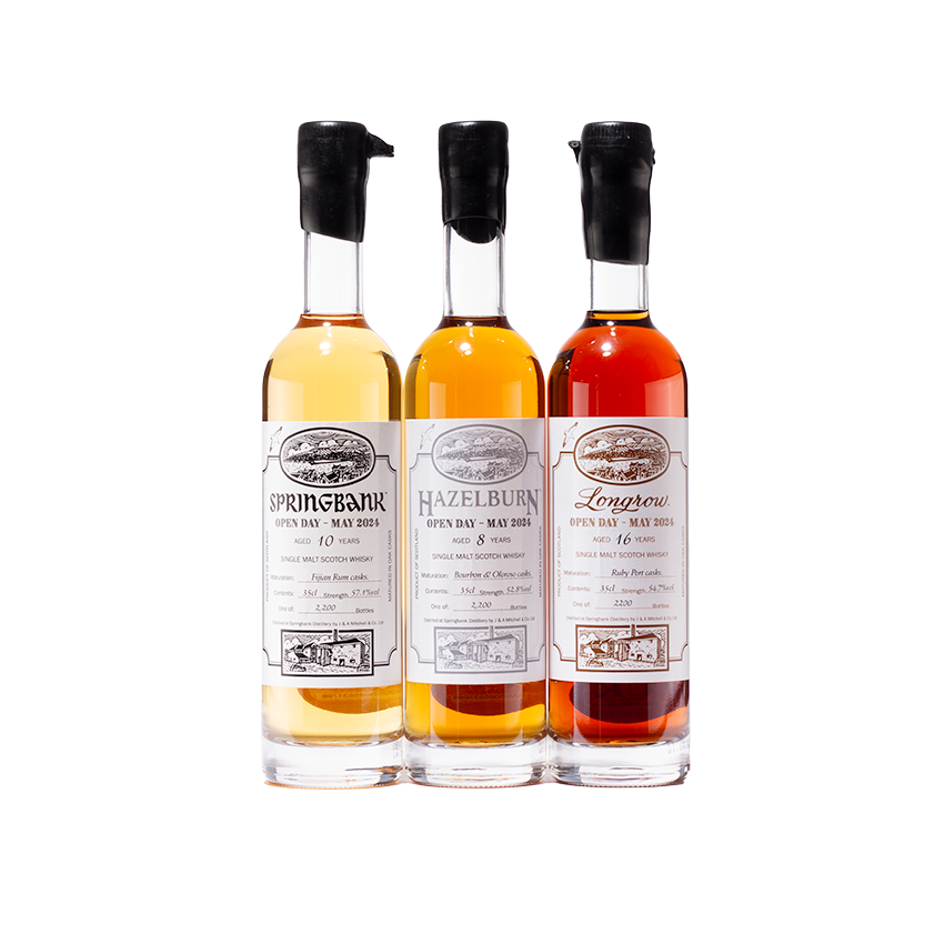 Springbank Open Day May 2024 Releases (3 x 35cl) | 35cl/57.1%