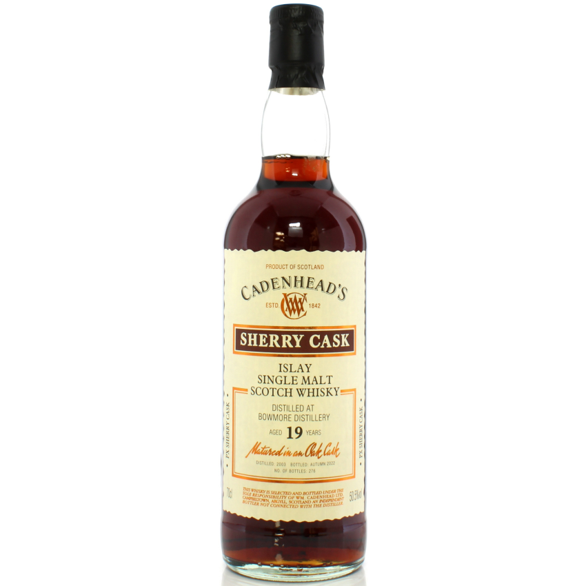 Bowmore 2003 19 Year Old Cadenhead’s Sherry Cask | 70cl/50.5%