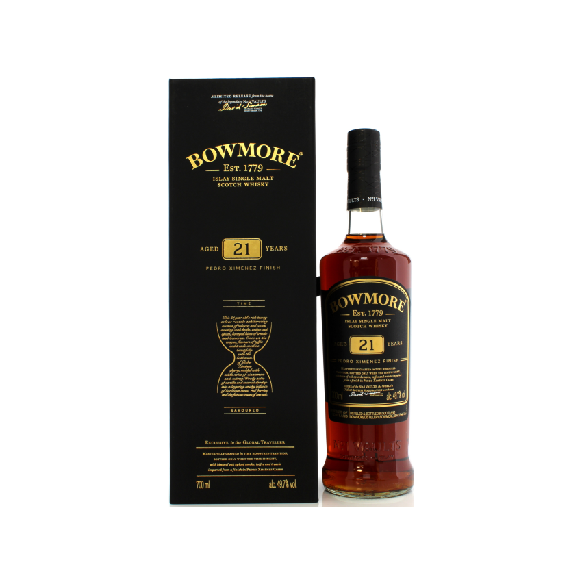 Bowmore 21 Year Old Pedro Ximenez Finish Travel Retail Exclusive | 70cl/49.7%