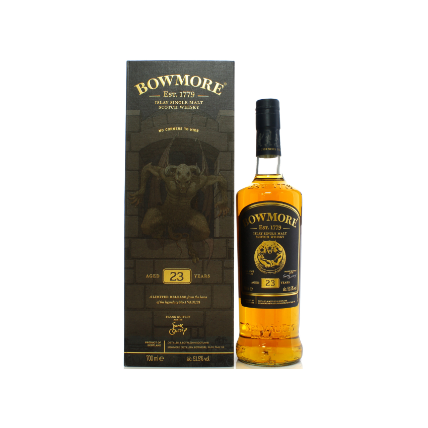 Bowmore 23 Year Old No Corners to Hide|  70cl/51.5%