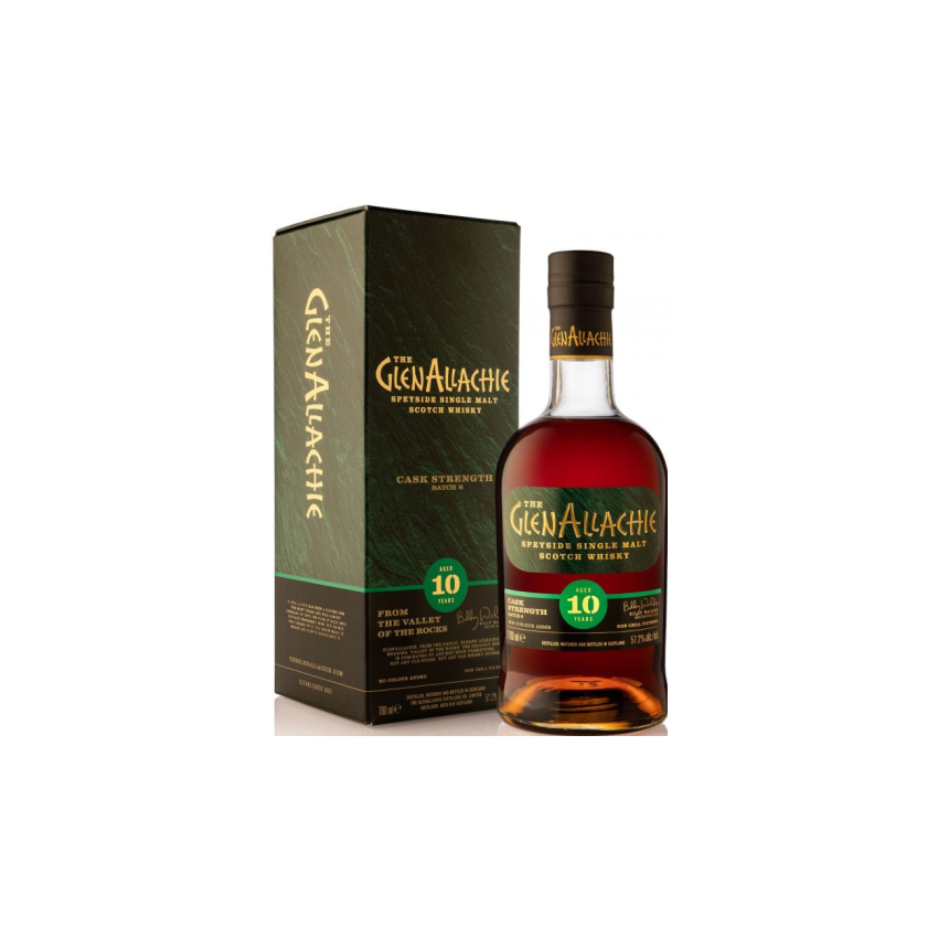 The GlenAllachie 10 Year Old Cask Strength Batch #8 | 70cl/57.2%