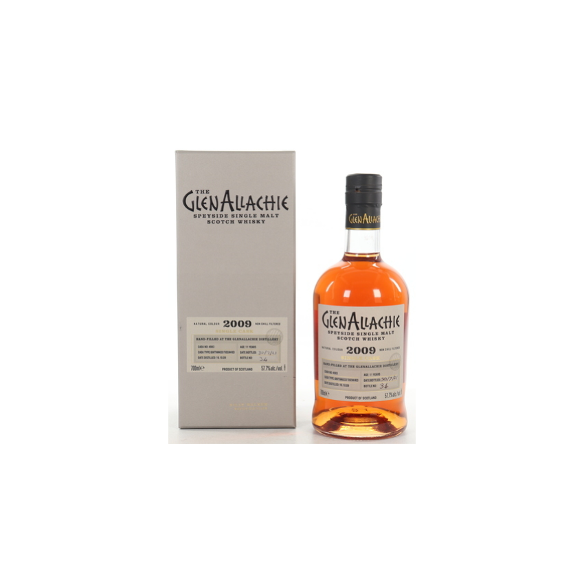 GlenAllachie 2009 11 Year Old Single Cask #4983 | 70cl/57.7%