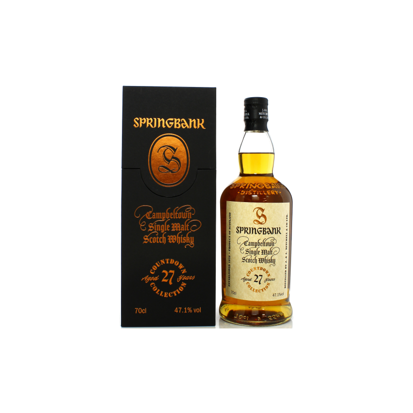 Springbank 27 Year Old Countdown Collection | 70cl/47.1%